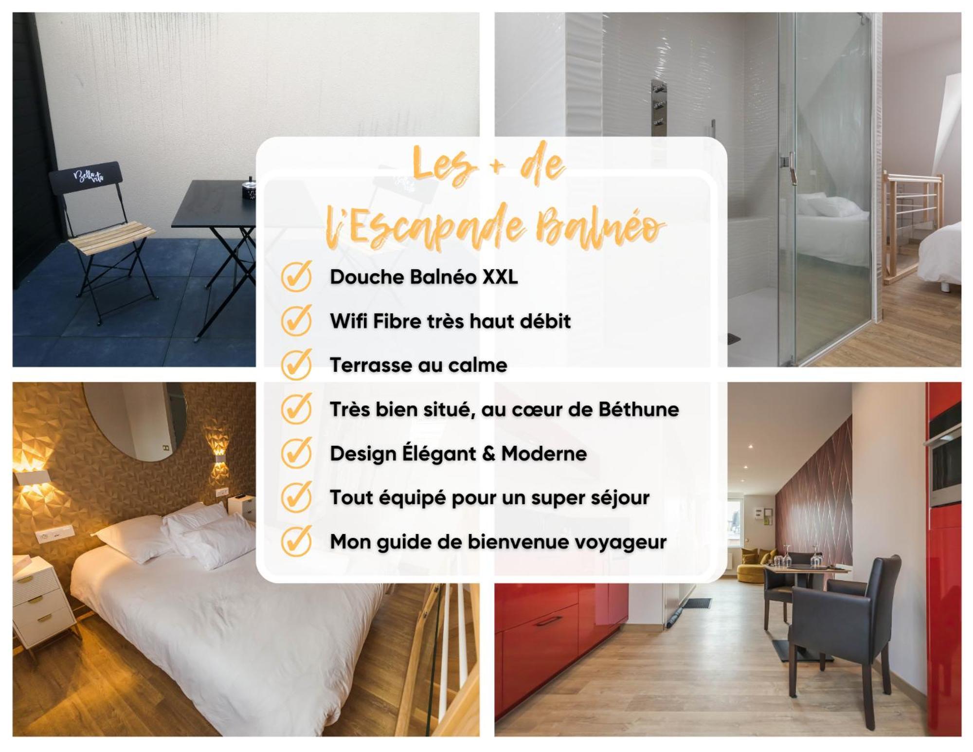 L'Escapade Balneo Apartamento Béthune Exterior foto